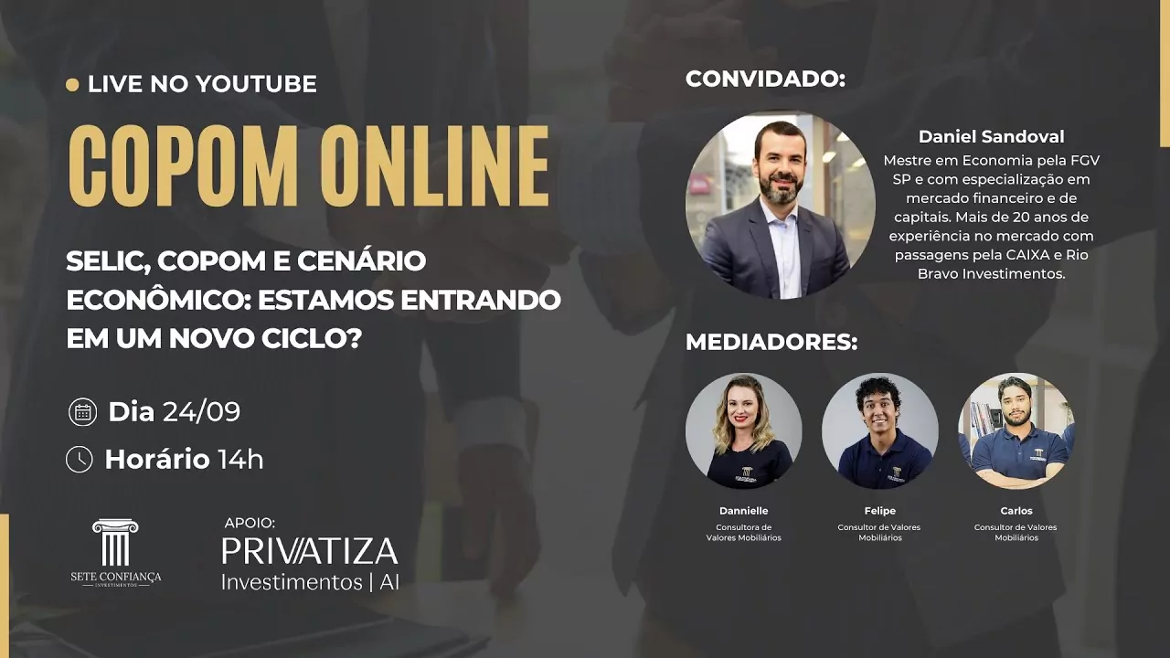 live setembro copom